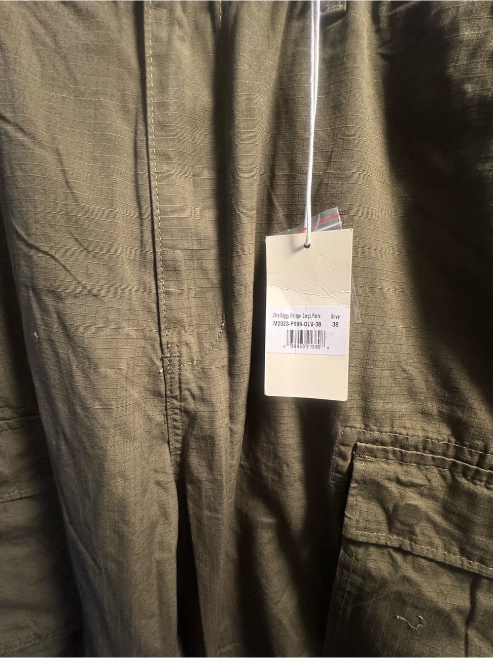 MNML Olive Green Utility Capris